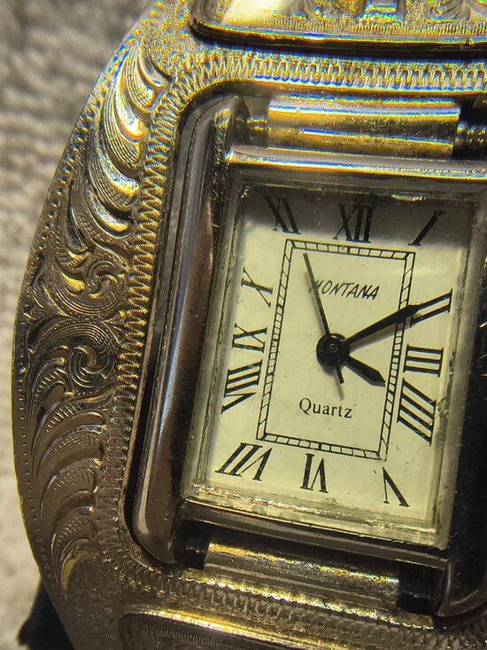 Montana Silversmiths Cuff Watch Southwest Aztec Western New Bat Clear Minty 4 main image 16